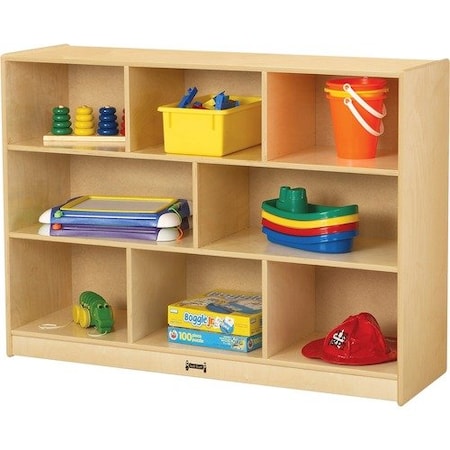 Jonti-Craft JontiCraft 2691JC, SUPER-SIZED SINGLE MOBILE STORAGE UNIT, 48W X 15D X 35.5H, WHITE JNT2691JC